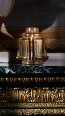 Golden Pyramid candle holder - For classic candles